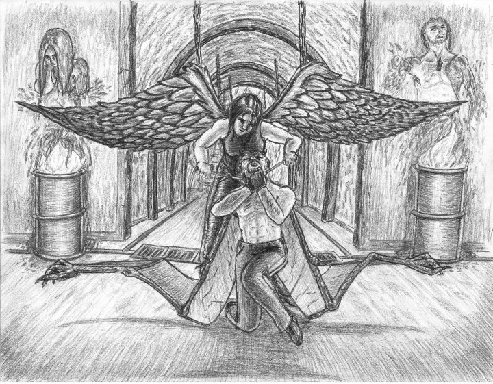 The Dark-winged Angel
